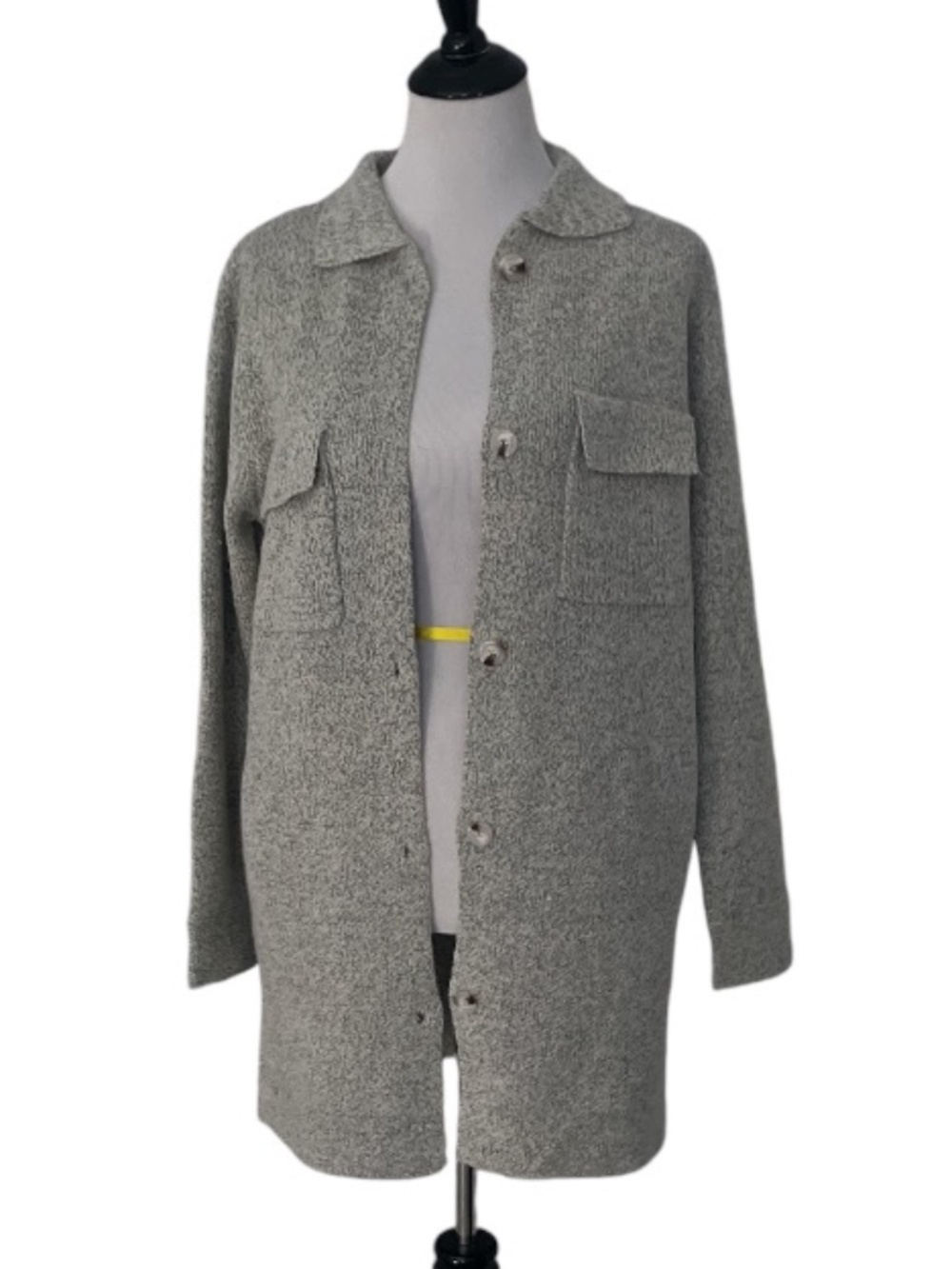 Monteau Los Angeles Long Sweater Jacket size Med